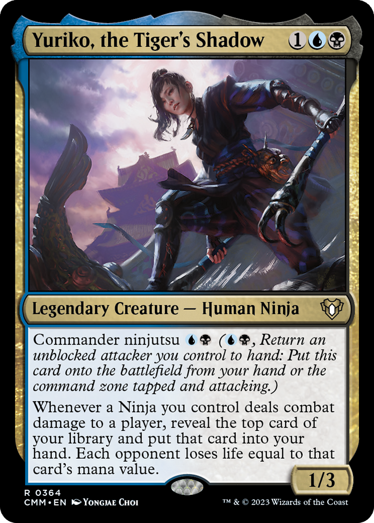 Image of Yuriko, the Tiger's Shadow [Commander Masters]