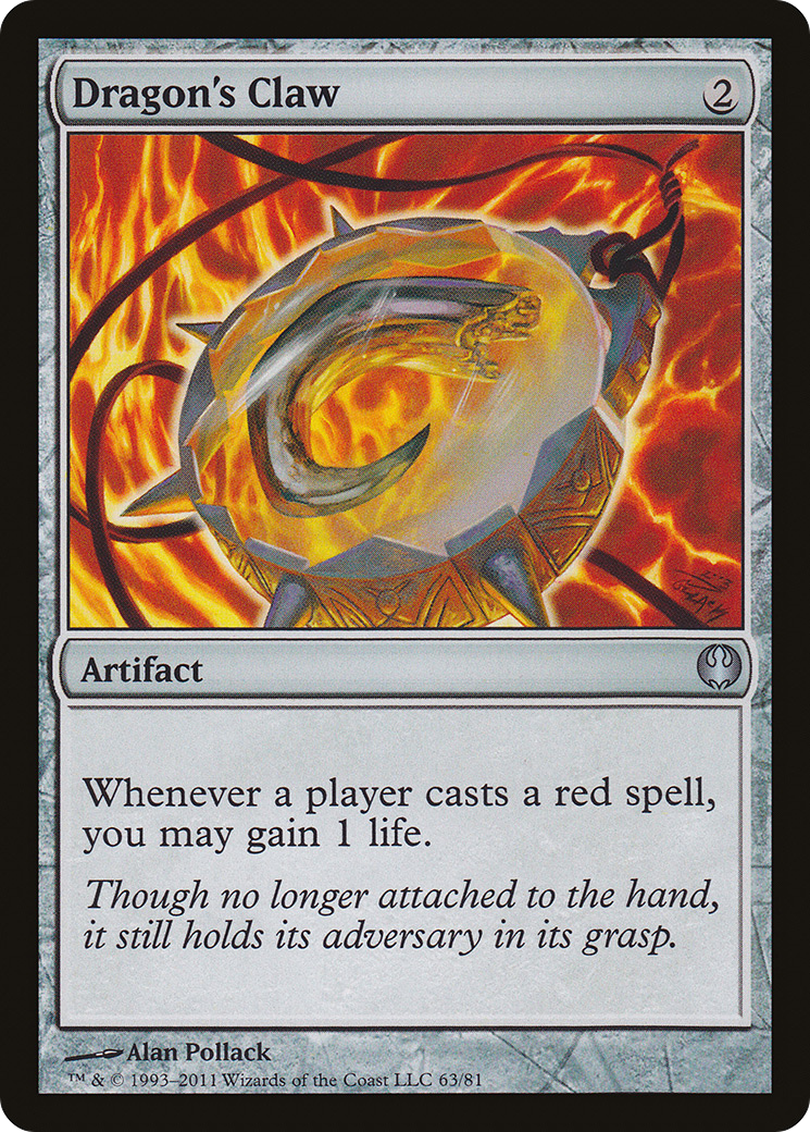 Image of Dragon's Claw [Duel Decks: Knights vs. Dragons]