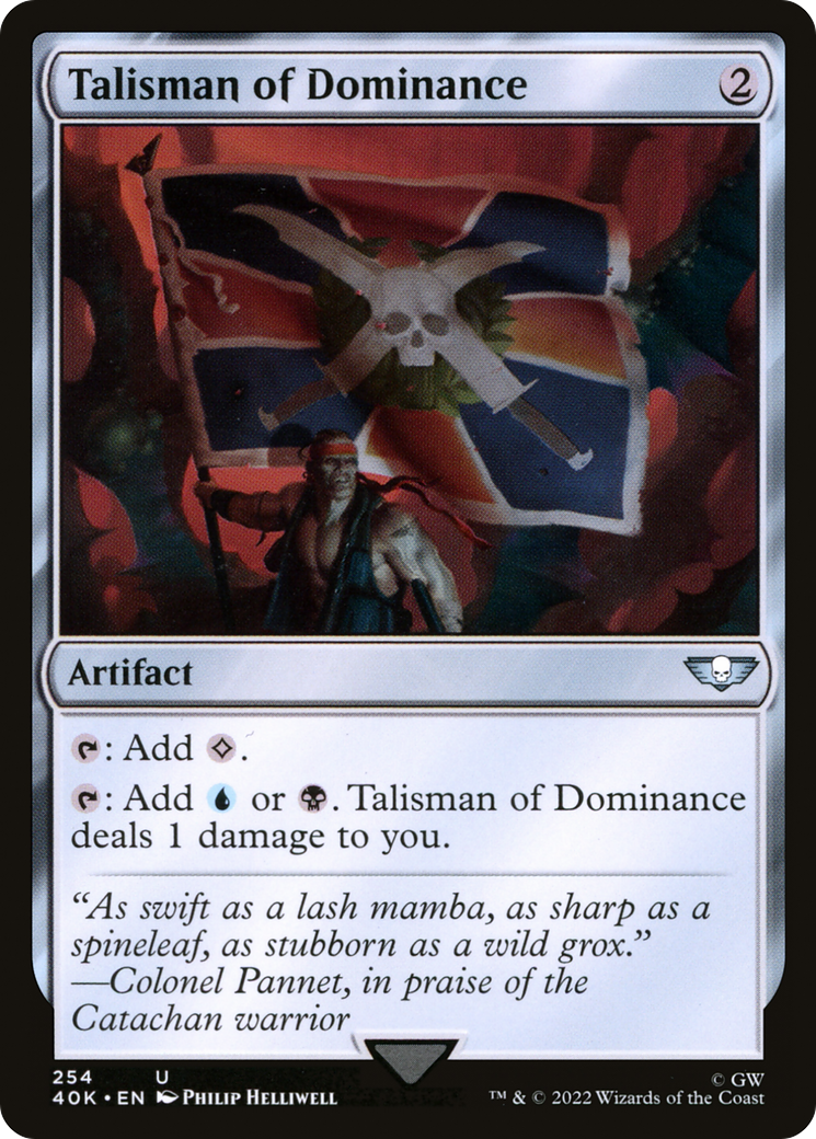 Image of Talisman of Dominance (254) [Warhammer 40,000]