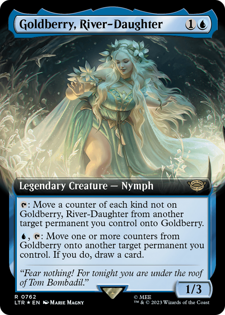 Image of Goldberry, River-Daughter (Extended Art) (Surge Foil) [The Lord of the Rings: Tales of Middle-Earth]