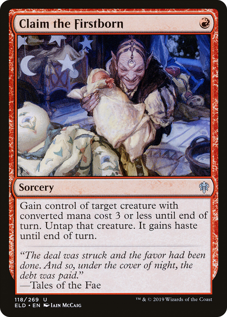 Image of Claim the Firstborn [Throne of Eldraine]