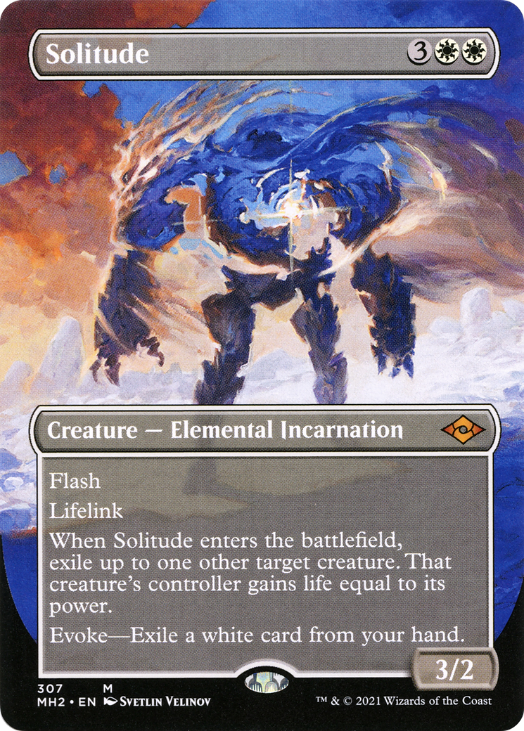Image of Solitude (Borderless Alternate Art) [Modern Horizons 2]