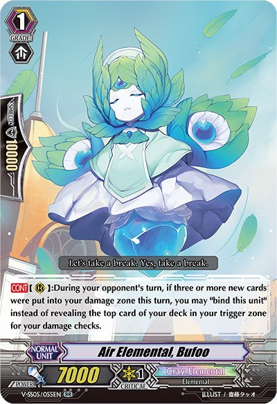 Image of Air Elemental, Bufoo (V-SS05/055EN) [Premium Collection 2020]