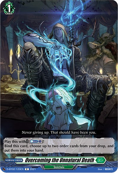 Image of Overcoming the Unnatural Death (D-BT02/120EN) [A Brush with the Legends]