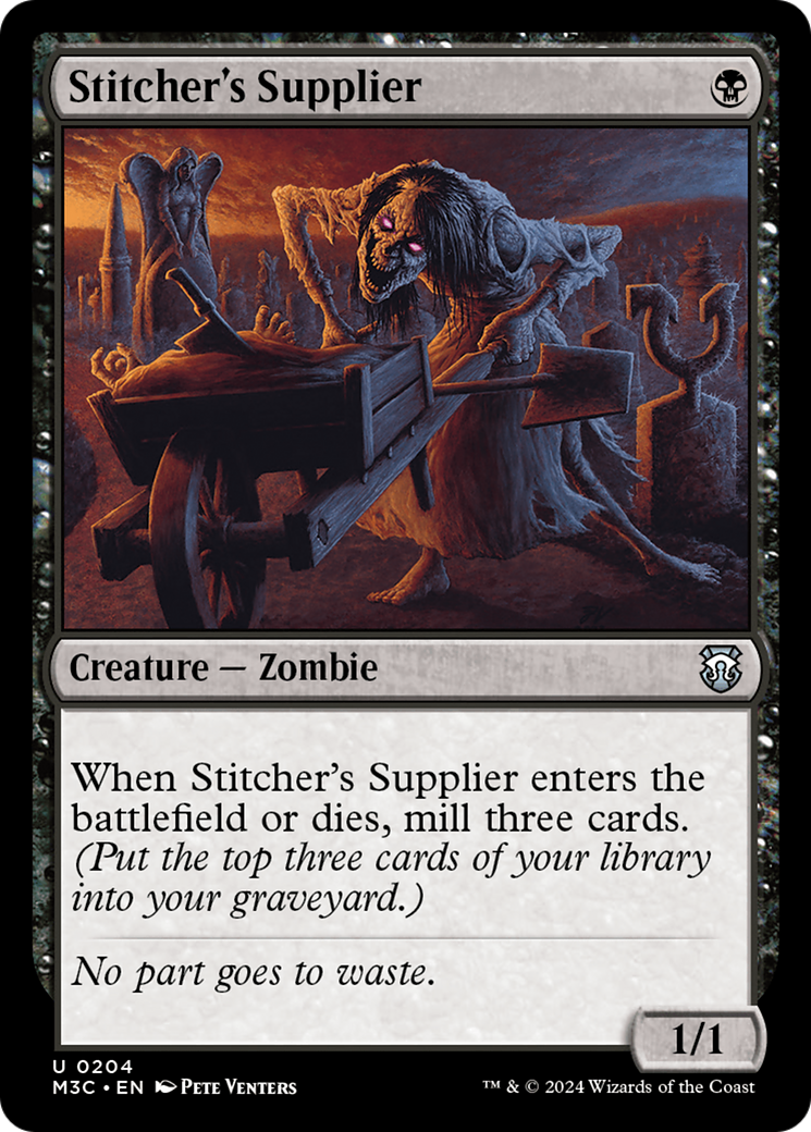 Image of Stitcher's Supplier [Modern Horizons 3 Commander]