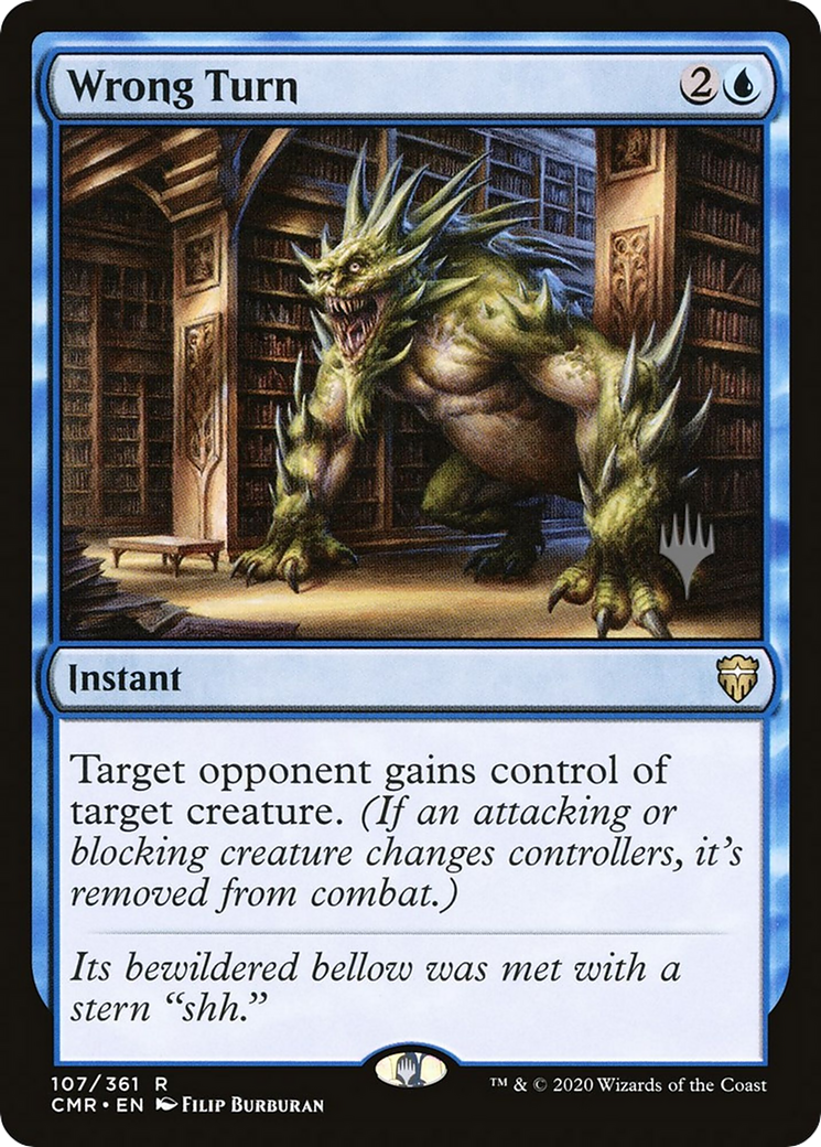 Image of Wrong Turn (Promo Pack) [Murders at Karlov Manor Promos]