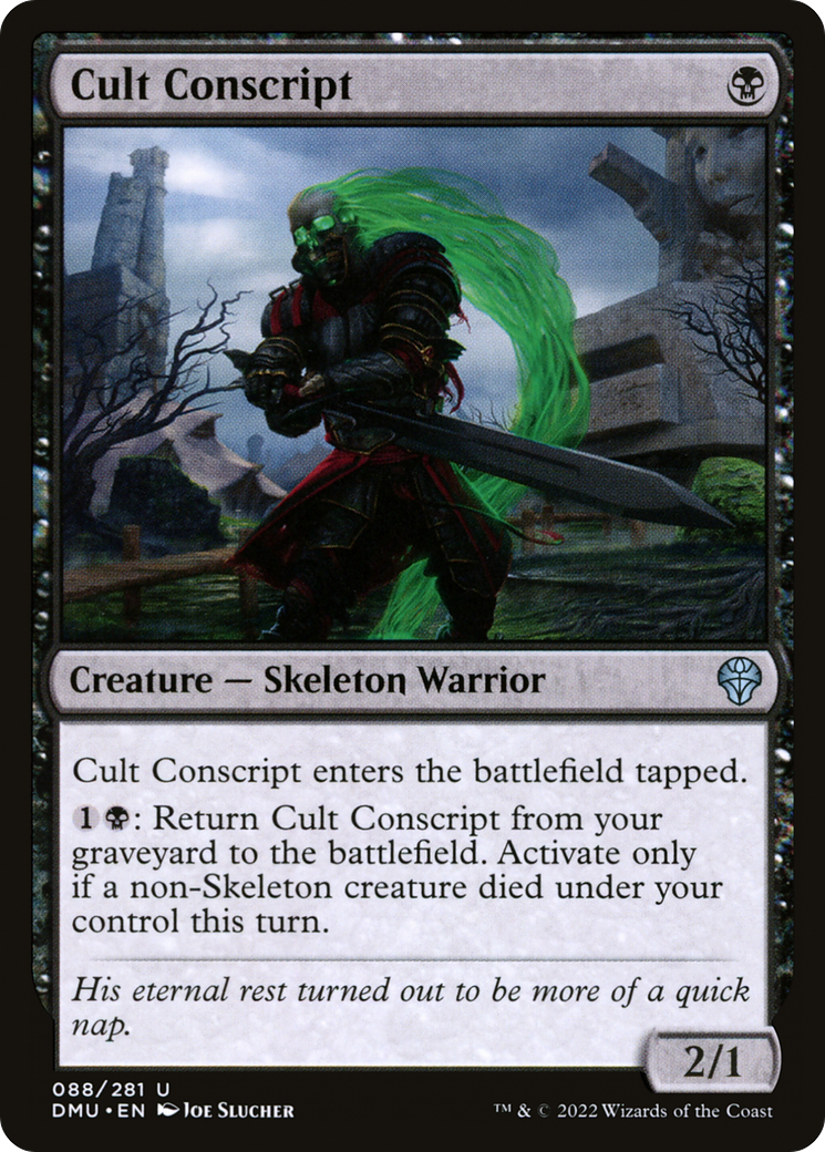 Image of Cult Conscript [Dominaria United]