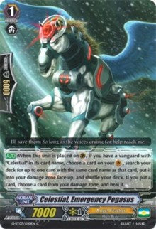 Image of Celestial, Emergency Pegasus (G-BT07/050EN) [Glorious Bravery of Radiant Sword]
