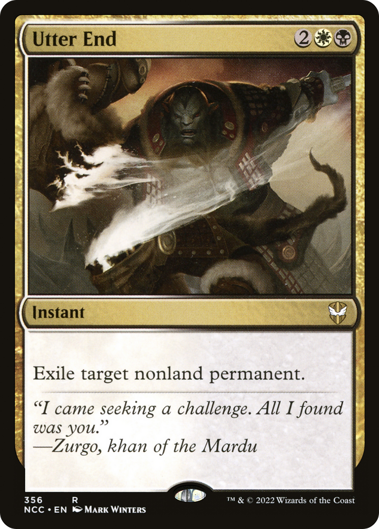 Image of Utter End [Streets of New Capenna Commander]