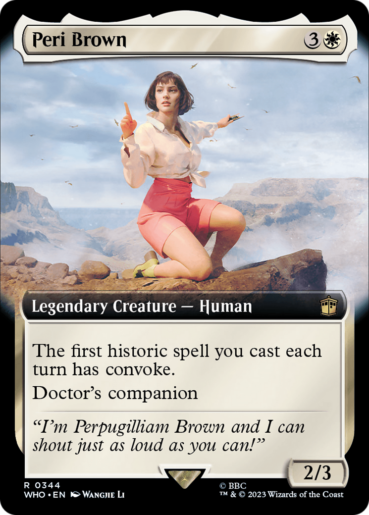Image of Peri Brown (Extended Art) [Doctor Who]