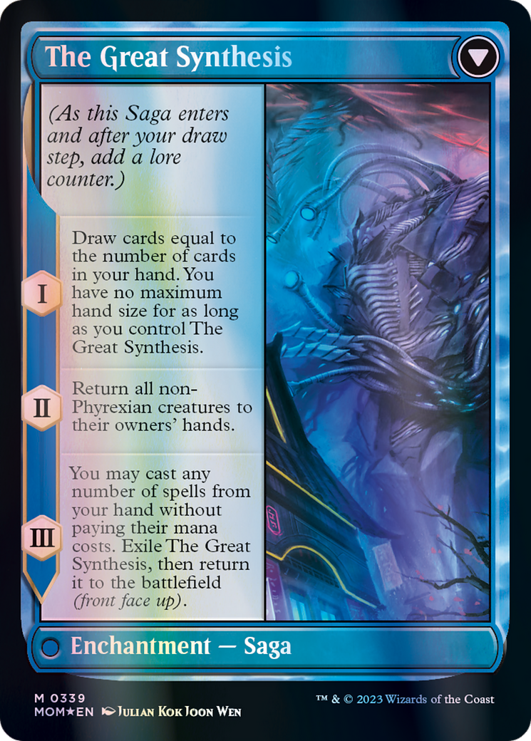 Image of Jin-Gitaxias // The Great Synthesis (Serialized) [March of the Machine]