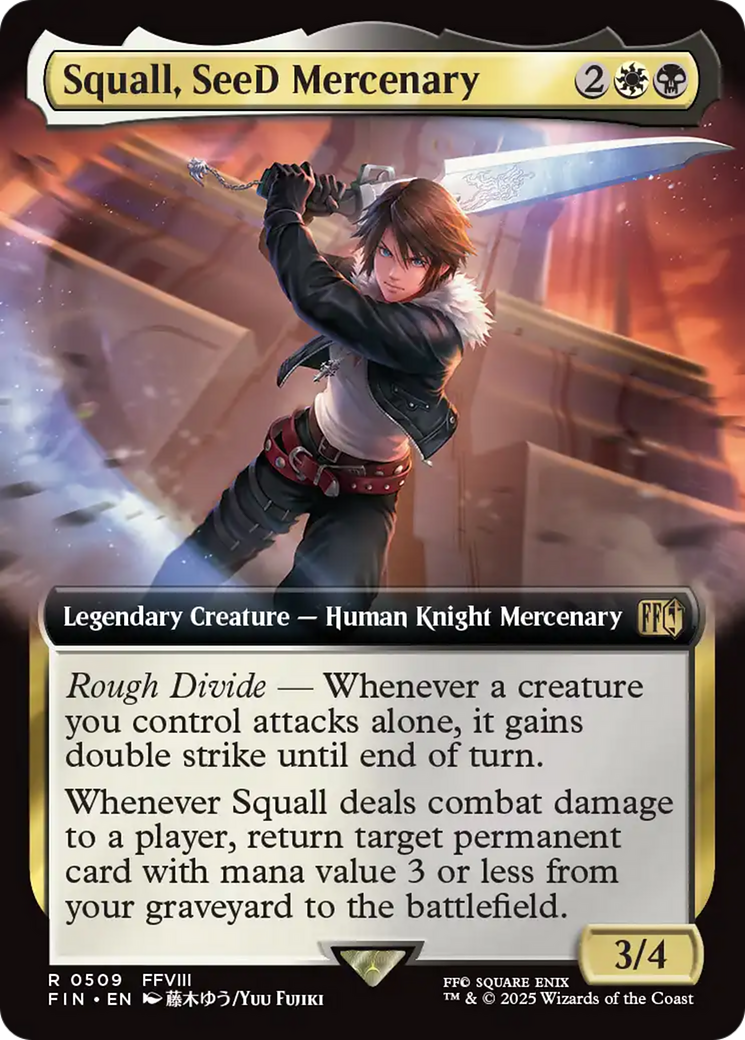Image of Squall, SeeD Mercenary (Extended Art) [FINAL FANTASY]