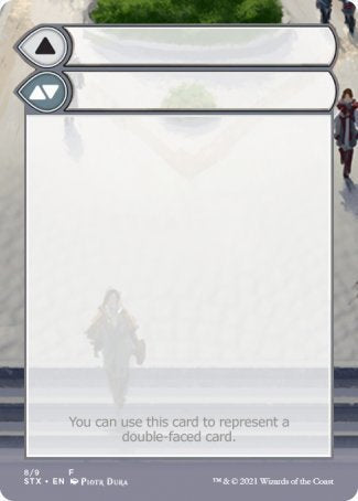 Image of Helper Card (8/9) [Strixhaven: School of Mages Tokens]