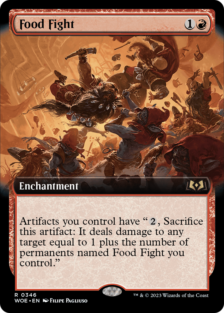 Image of Food Fight (Extended Art) [Wilds of Eldraine]
