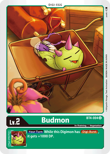 Image of Budmon [BT4-004] [Great Legend]
