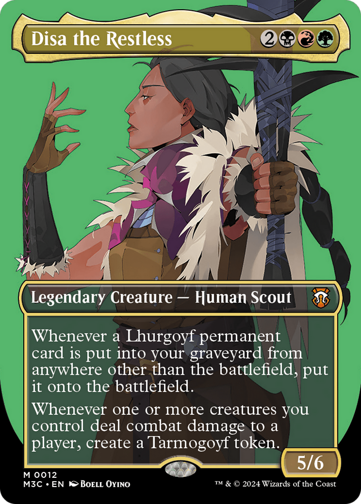 Image of Disa the Restless (Borderless) [Modern Horizons 3 Commander]