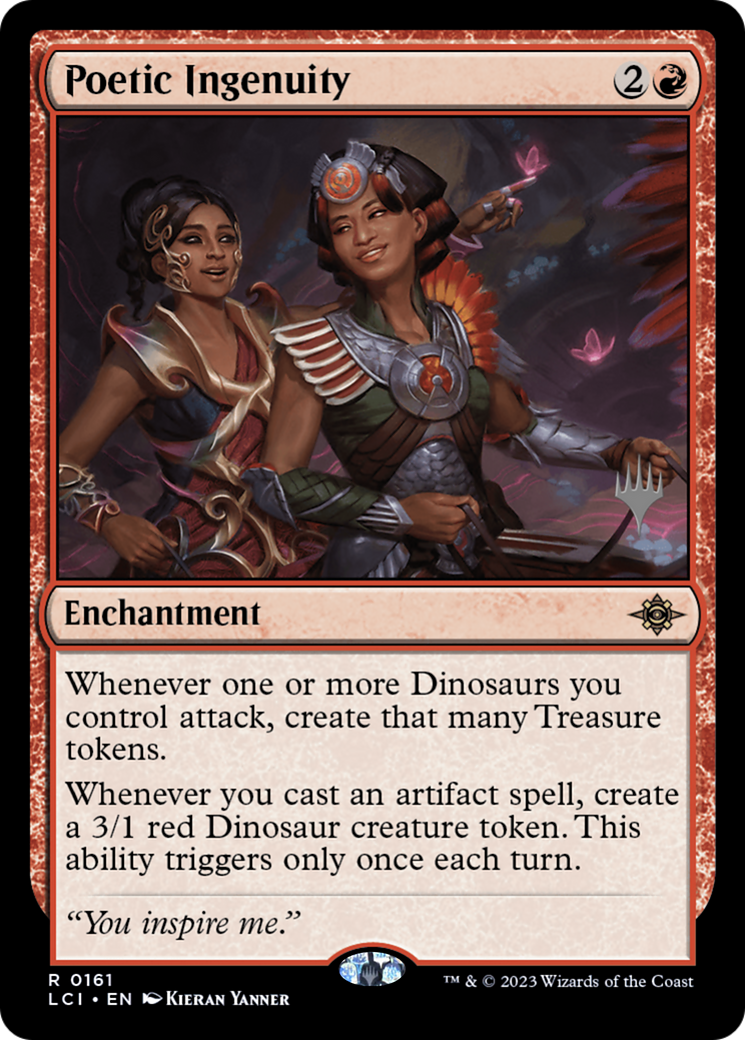 Image of Poetic Ingenuity (Promo Pack) [The Lost Caverns of Ixalan Promos]