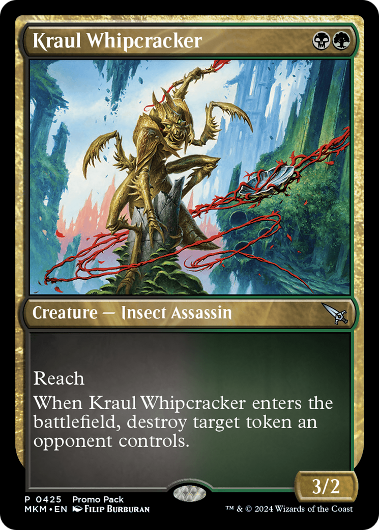 Image of Kraul Whipcracker (Promo Pack) [Murders at Karlov Manor Promos]