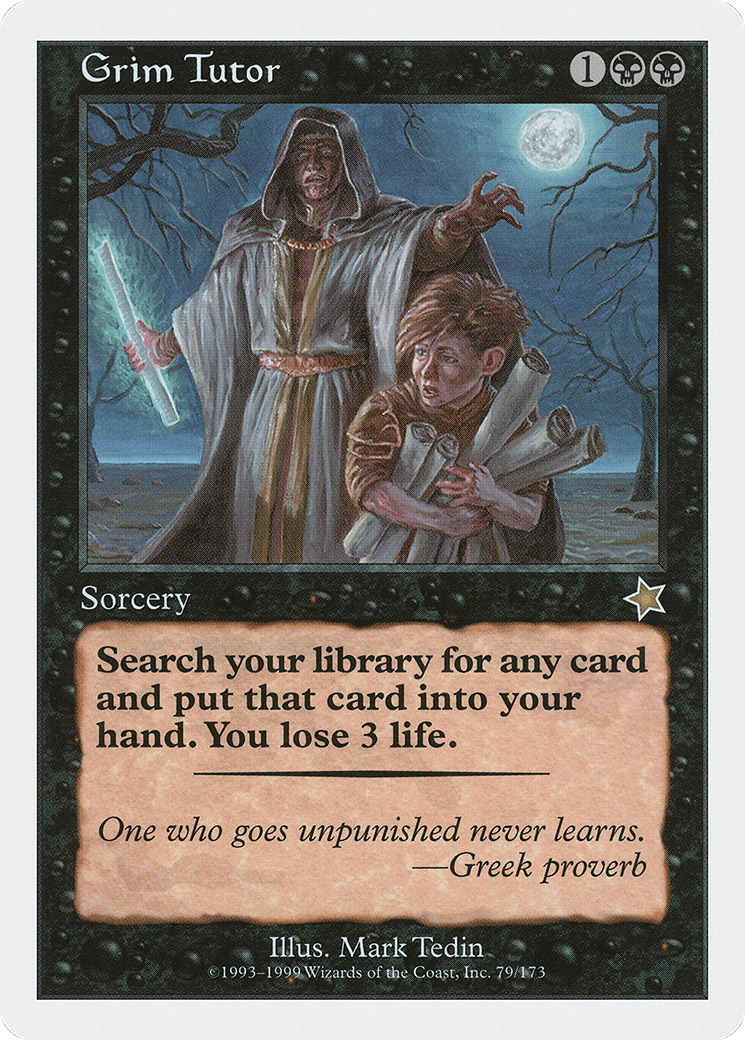 Image of Grim Tutor [Starter 1999]