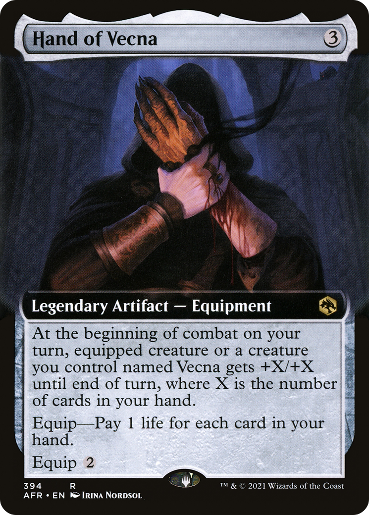 Image of Hand of Vecna (Extended Art) [Dungeons & Dragons: Adventures in the Forgotten Realms]