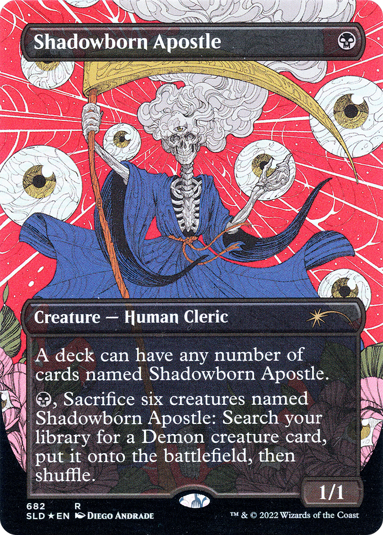 Image of Shadowborn Apostle (Borderless) (682) [Secret Lair Drop Promos]