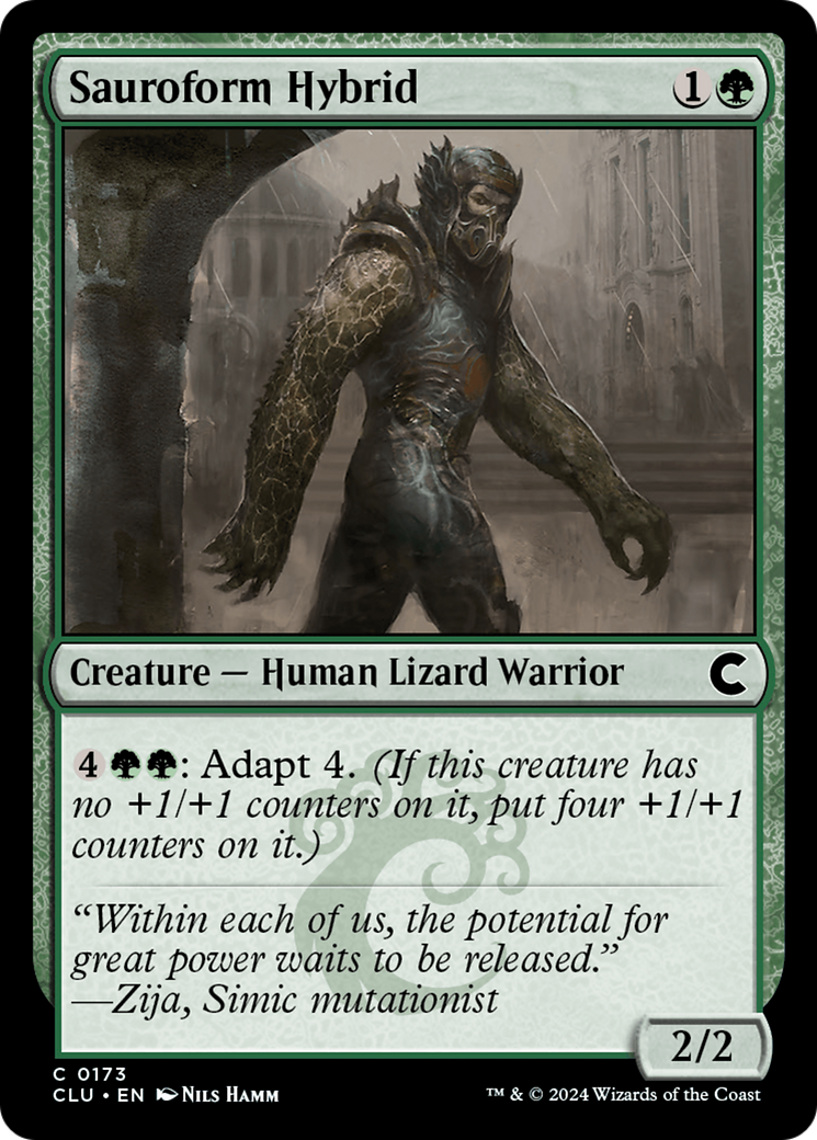 Image of Sauroform Hybrid [Ravnica: Clue Edition]