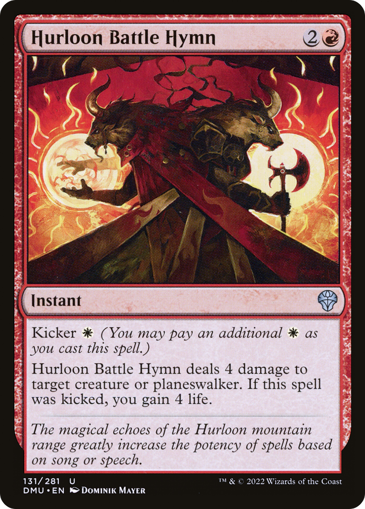 Image of Hurloon Battle Hymn [Dominaria United]