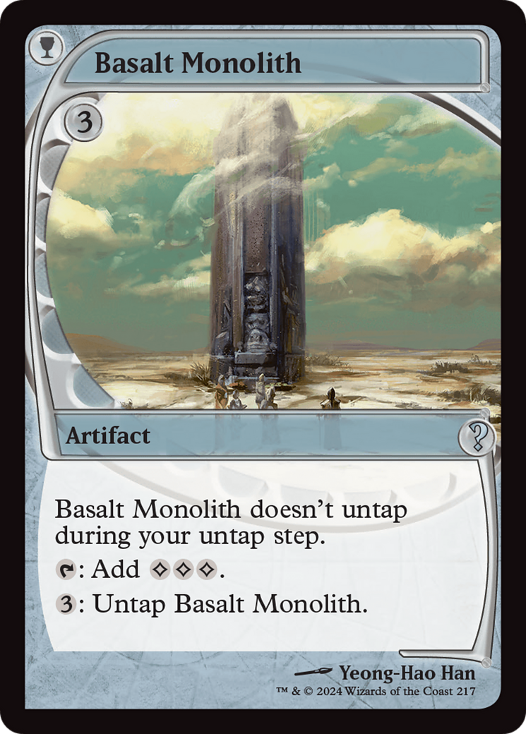 Image of Basalt Monolith (Future Sight) [Mystery Booster 2]