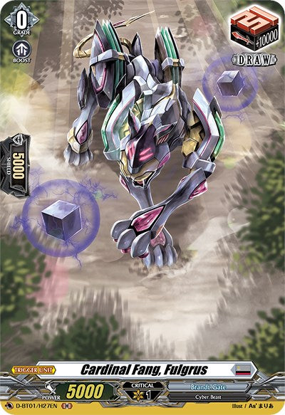 Image of Cardinal Fang, Fulgrus (D-BT01/H27EN) [Genesis of the Five Greats]