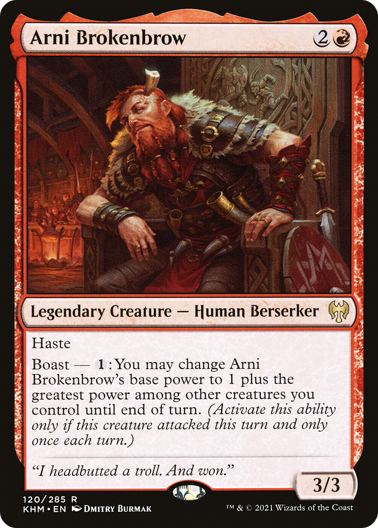 Image of Arni Brokenbrow [Kaldheim]