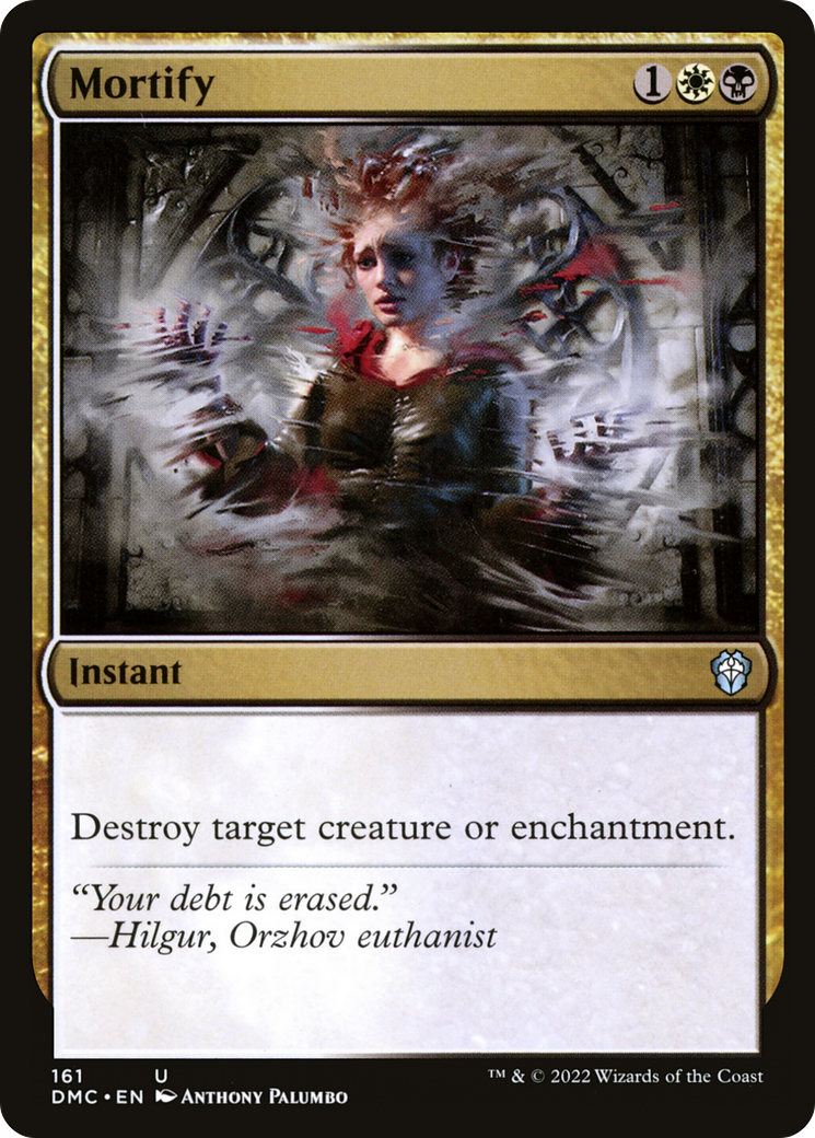 Image of Mortify [Dominaria United Commander]