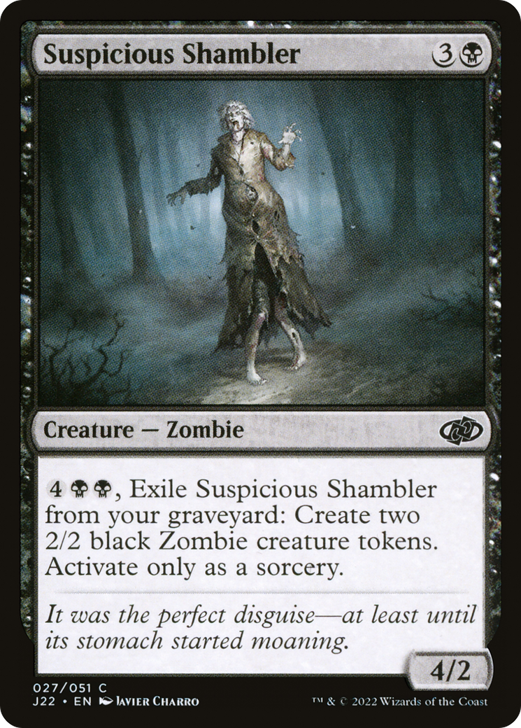 Image of Suspicious Shambler [Jumpstart 2022]