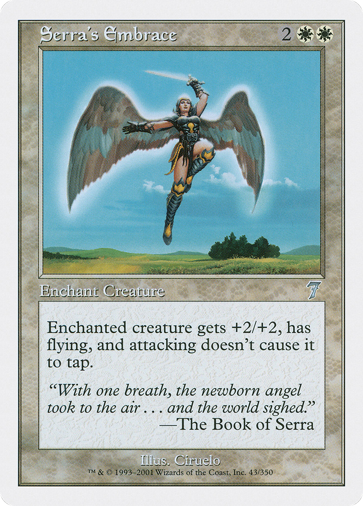 Image of Serra's Embrace [Seventh Edition]
