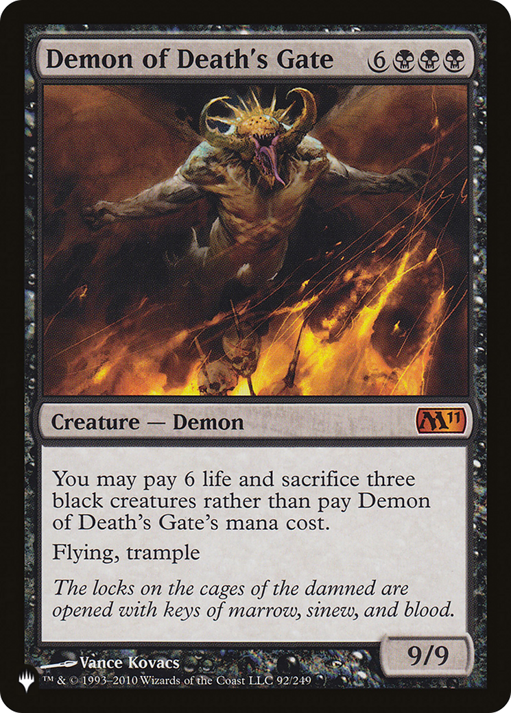 Image of Demon of Death's Gate [The List]