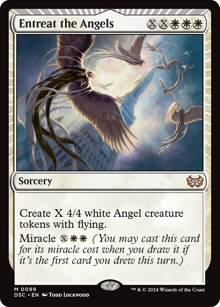 Image of Entreat the Angels [Duskmourn: House of Horror Commander]