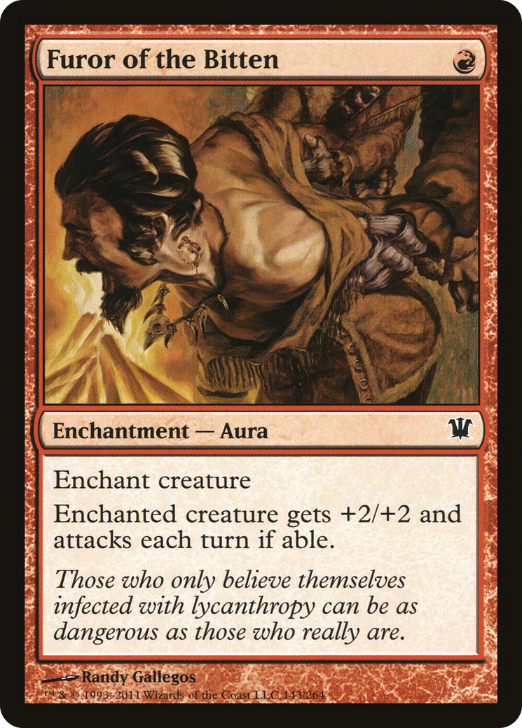 Image of Furor of the Bitten [Innistrad]