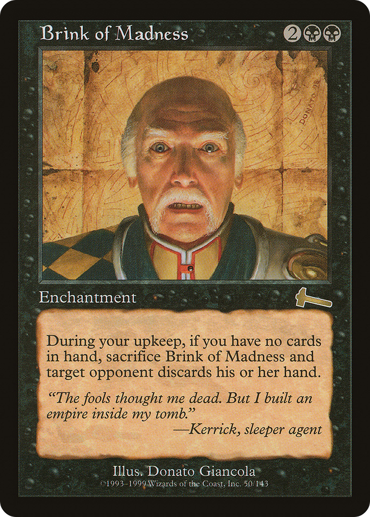 Image of Brink of Madness [Urza's Legacy]