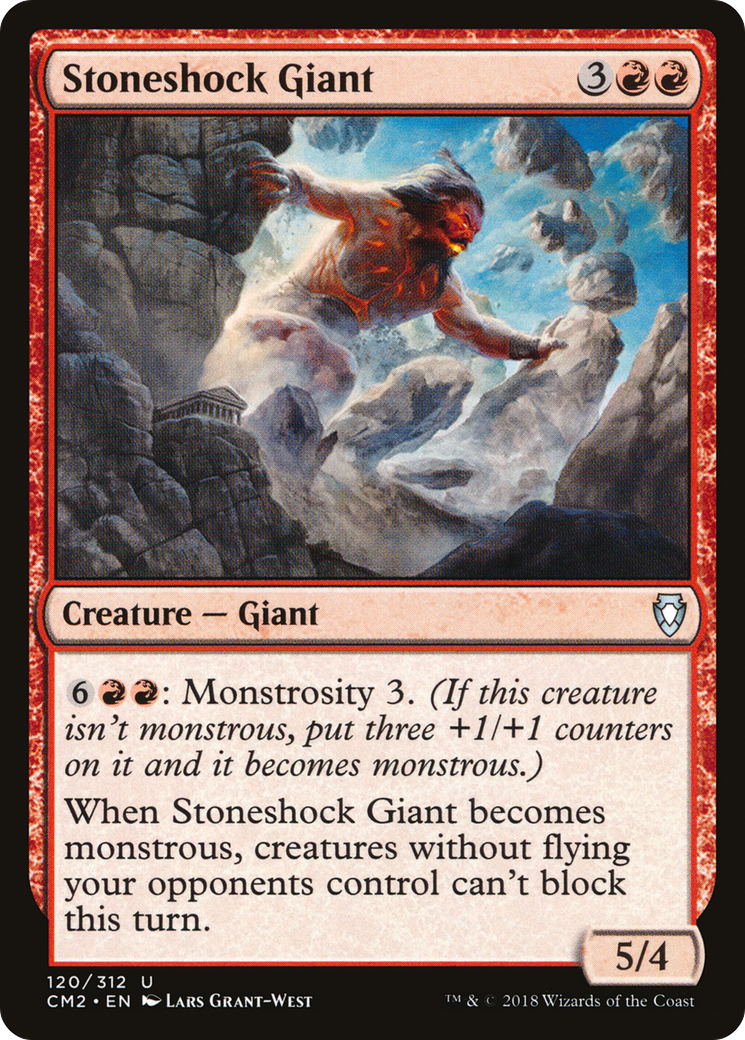 Image of Stoneshock Giant [Commander Anthology Volume II]