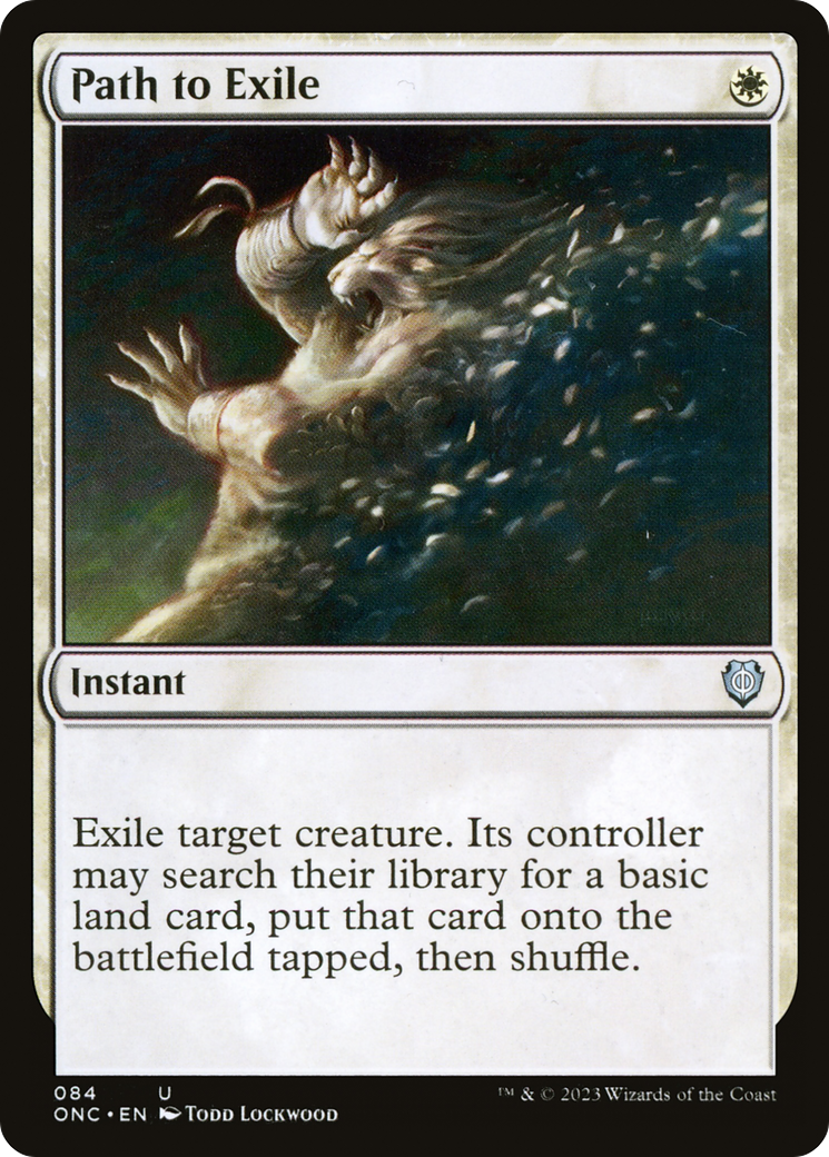 Image of Path to Exile [Phyrexia: All Will Be One Commander]
