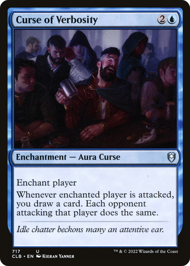 Image of Curse of Verbosity [Commander Legends: Battle for Baldur's Gate]
