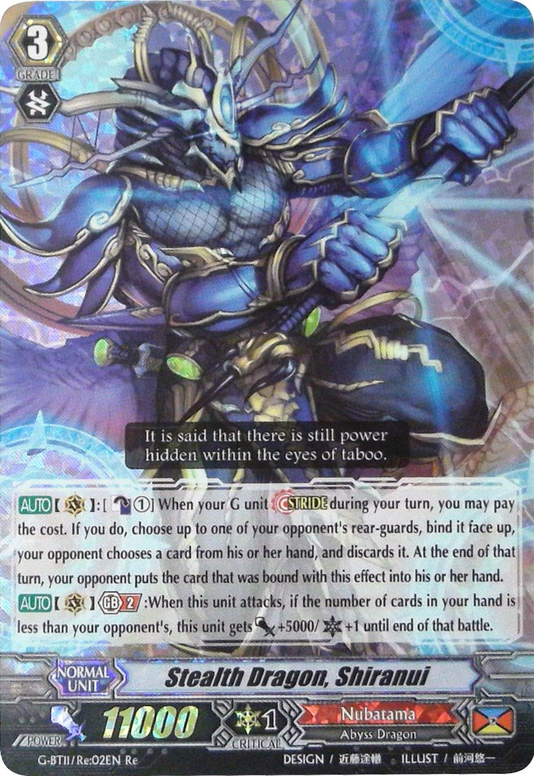 Image of Stealth Dragon, Shiranui (G-BT11/Re:02EN) [Demonic Advent]