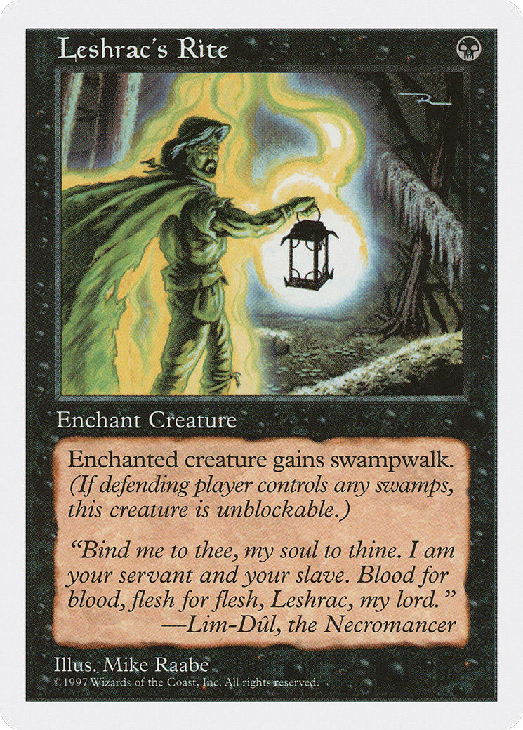 Image of Leshrac's Rite [Fifth Edition]