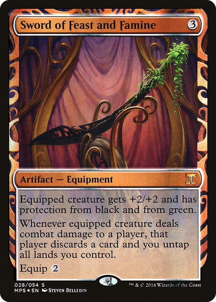 Image of Sword of Feast and Famine [Kaladesh Inventions]
