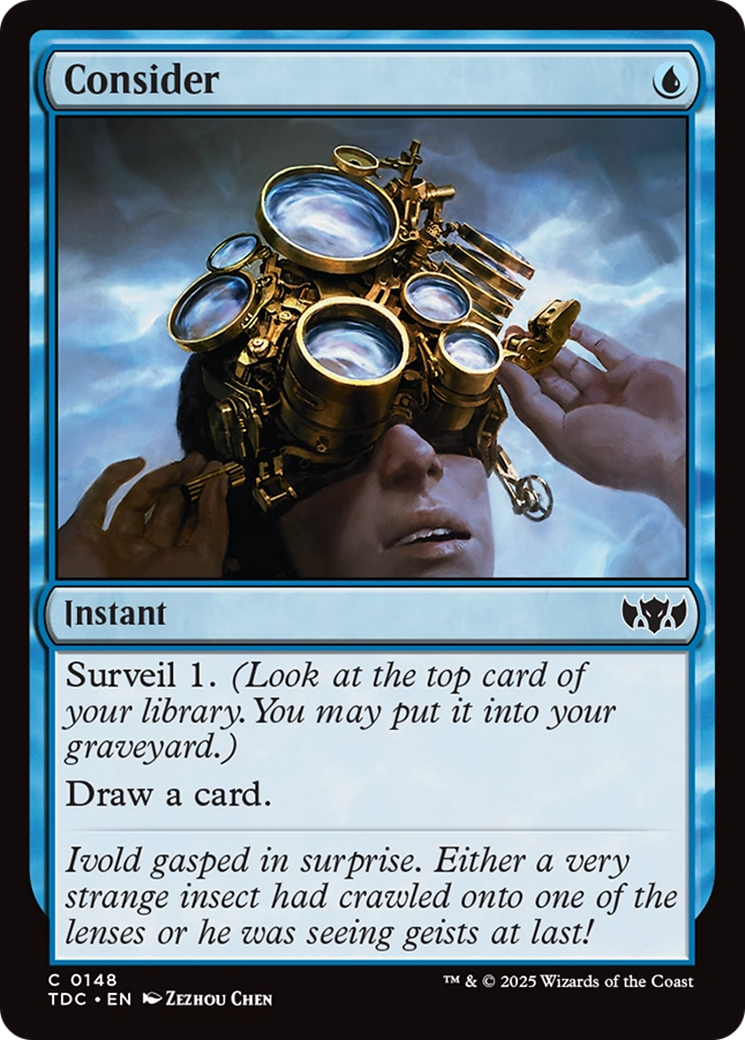 Image of Consider [Tarkir: Dragonstorm Commander]