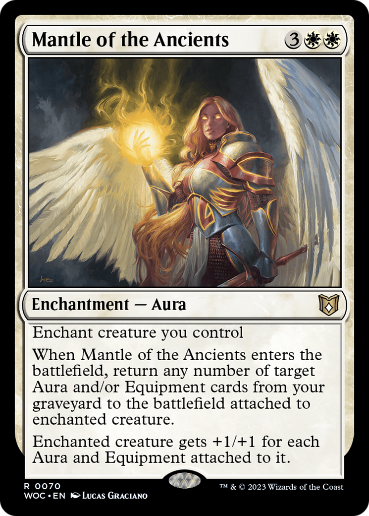 Image of Mantle of the Ancients [Wilds of Eldraine Commander]
