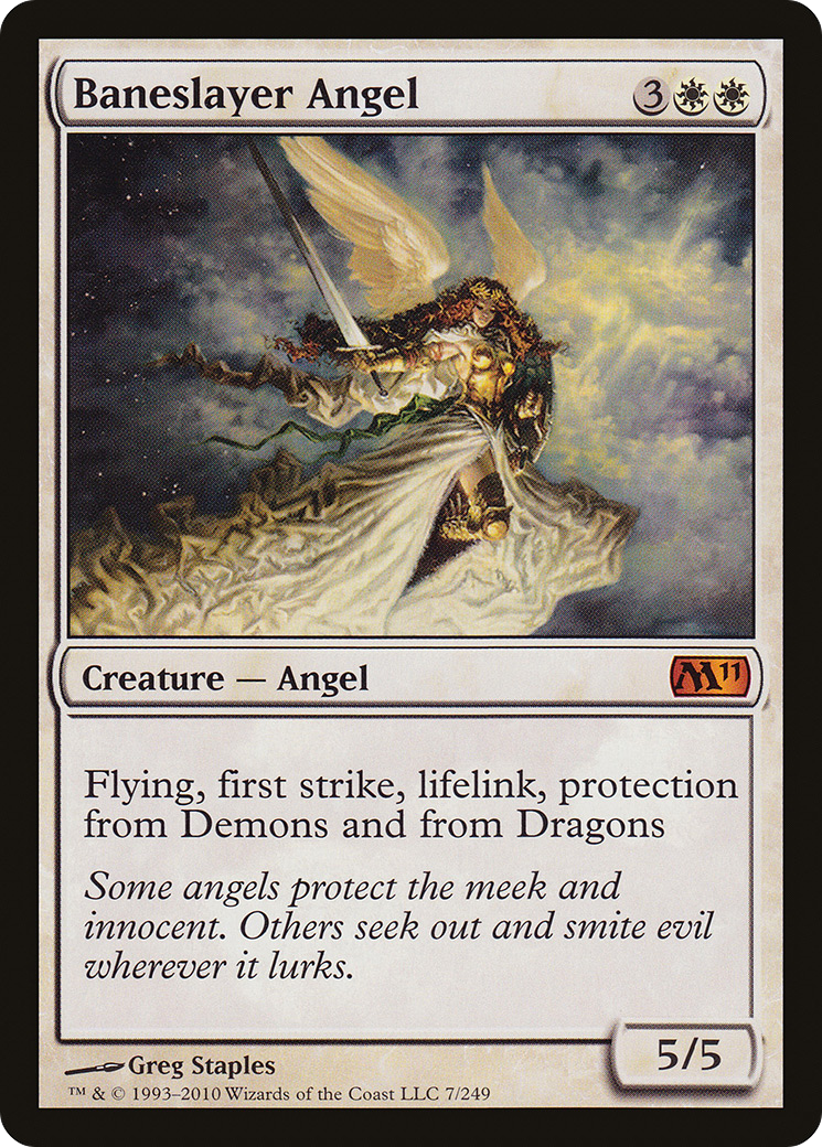 Image of Baneslayer Angel [Magic 2011]