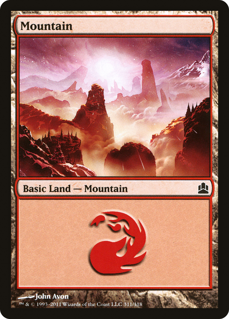 Image of Mountain (311) [Commander 2011]