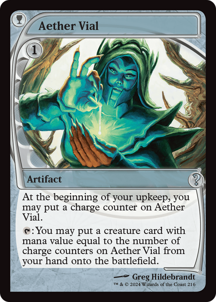 Image of Aether Vial (Future Sight) [Mystery Booster 2]