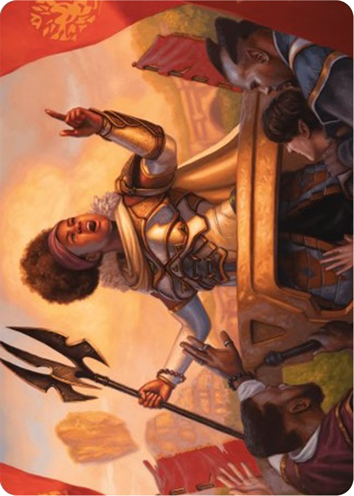 Image of Recruiter of the Guard Art Card [Modern Horizons 3 Art Series]