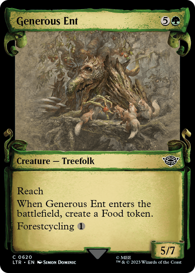 Image of Generous Ent [The Lord of the Rings: Tales of Middle-Earth Showcase Scrolls]